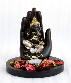 Craftji Present Modak Ganesha Decorative Showpiece Lovely Statue Home Decor Gifting Purpose Decorative for Home & Office Living Room Sculpture Figurine-wps8795