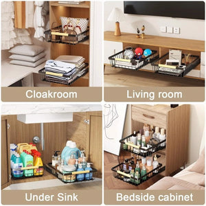 2-pack Container Organizer, Storage Room, Bedroom