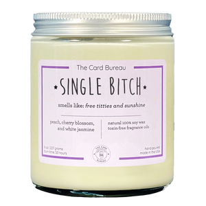 Single Bitch Candle