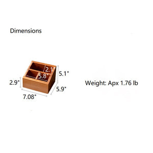 Solid Wood Desktop Organizer Small Organizer