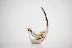 Silver Bird Ring Holder Jewelry -Jewelry Organizer