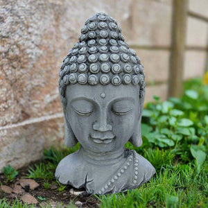 Buddha Head Cement Statue