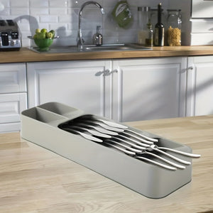 1pc Multifunctional Utensil Tray - Knife & Fork Divider Organizer